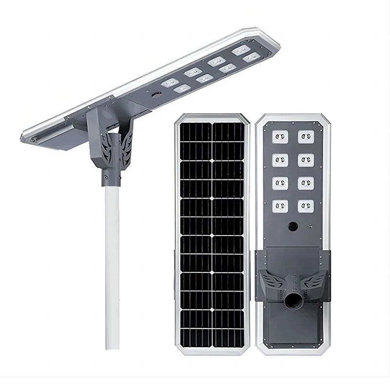 60Watt All In One Solar Street Light Aluminium Body
